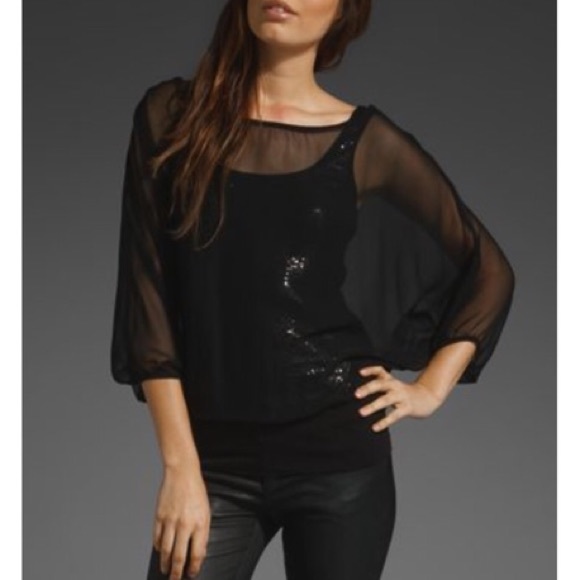 bailey 44 sequin top